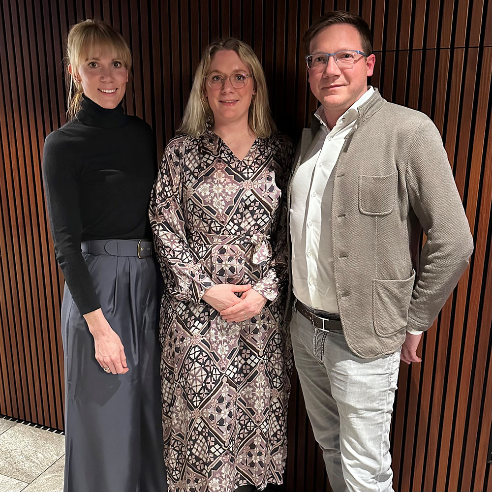 Die Gesellschafter der Klinik Prof. Schedel - Stephanie Böer, Raphaela Schedel, Sebastian Schedel