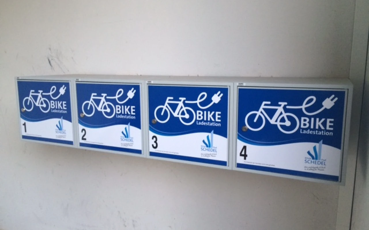 Bild E-Bike-Ladestation